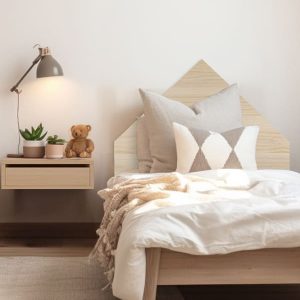 Cabecero infantil casita